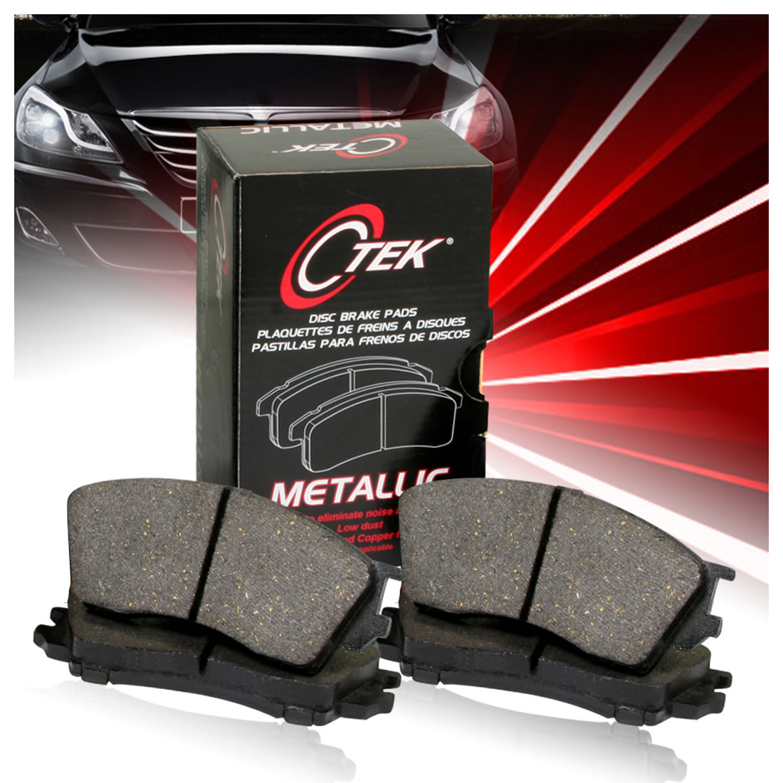 Toyota Runner Brake Pads Rear By C Tek Order Buy Online