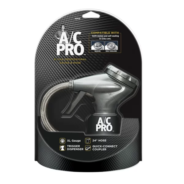 A/C Pro Auto AC Recharge Kit Hose Dispenser
