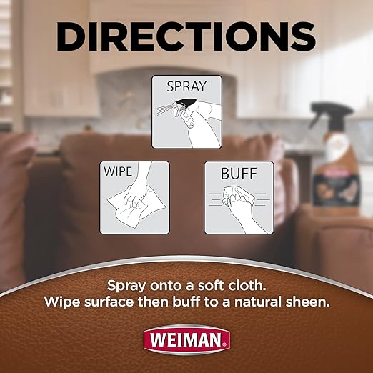 Weiman Leather Cleaner & Conditioner Spray