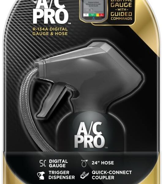 A/C Pro Auto AC Digital Recharge Kit Hose Dispenser