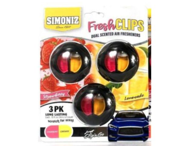 Simoniz Dual Scented Car Air Freshener