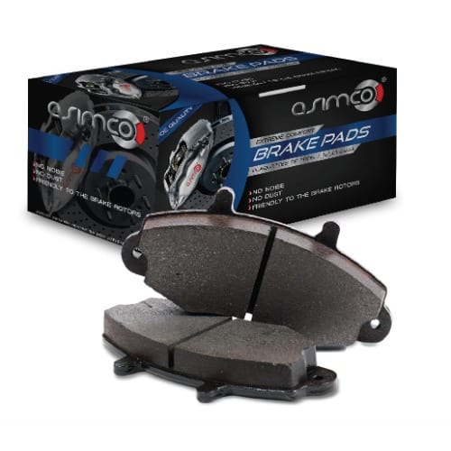 ASIMCO KD2389 Brake Pads (Front) For Toyota Hilux (2010, 2011, 2012), Toyota Hilux Vigo (2009,2010,2011,2012,2013,2014)