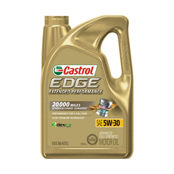 5w-30 Castrol Edge Extended performance Motor Oil 5L