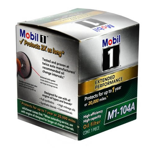 M1-104A Oil Filter Extended Performance by Mobil 1