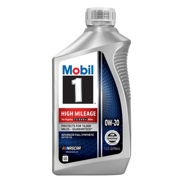 0W-20 Mobil 1 High Mileage Motor Oil 1L