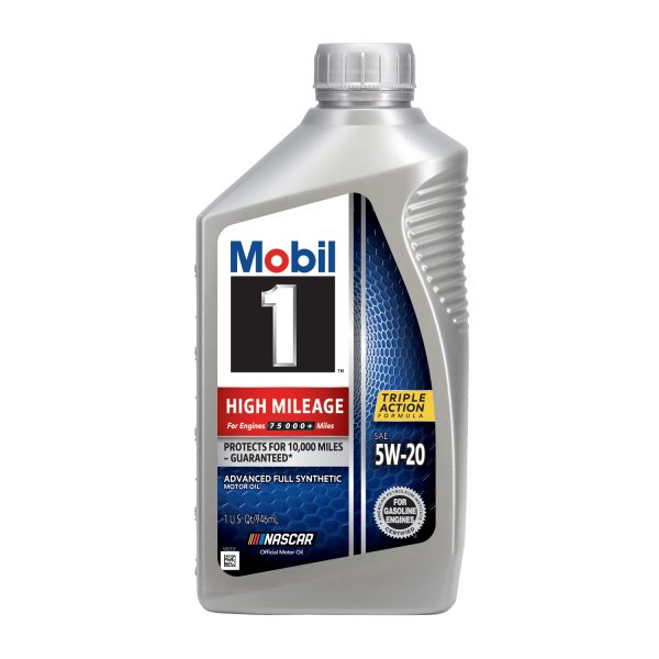 5W-20 Mobil 1 High Mileage Motor Oil 1L