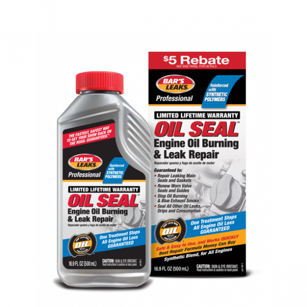 Oil Seal Engine Oil Burning & Leak Repair by Bar’s Leaks