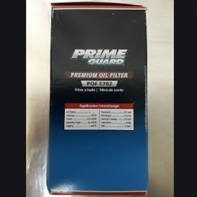 POF 5702 Oil Filter by Prime Guard