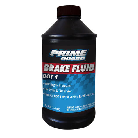 DOT 4 Synthetic Brake Fluid By Prime Blend – 12 FL.OZ