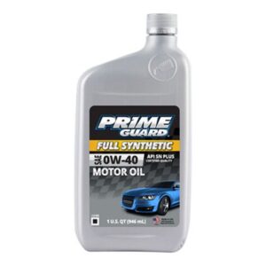 0W-40 Prime Guard Full Synthetic Motor Oil 1L