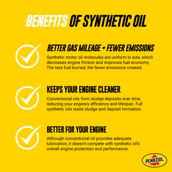 5W-30 Pennzoil Platinum High Mileage Full Synthetic Motor Oil