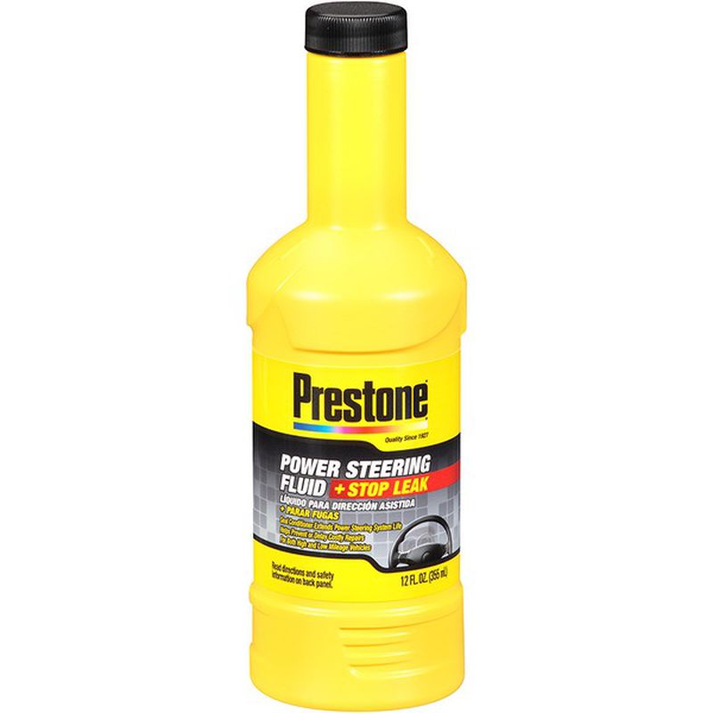 Prestone Power Steering Fluid + Stop Leak 354ml MyParts Nigeria