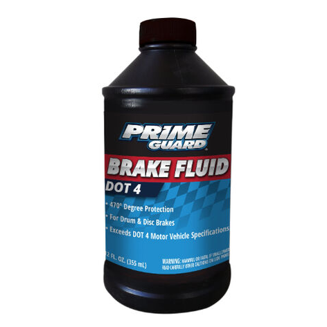 DOT 4 Brake Fluid By Prime Guard – 12 FL.OZ