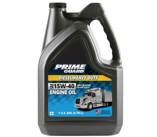 15w-40 Prime Guard Diesel Heavy Duty Motor Oil