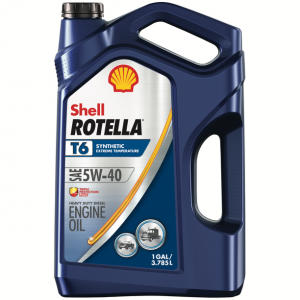 5W-40 Shell Rotella Diesel Full Synthetic Motor Oil