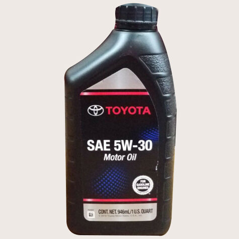 5W-30 Toyota Genuine Motor Oil