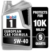 5W-40 Mobil 1 European Car Formula 10,000 miles