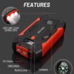 High Power 3000A Portable Car Battery Jump Starter