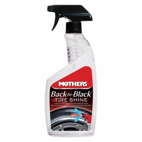 Back to Black Tire Shine by Mothers.