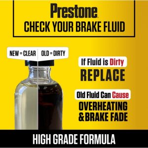 Prestone Dot 3 Brake Fluid – 354ml
