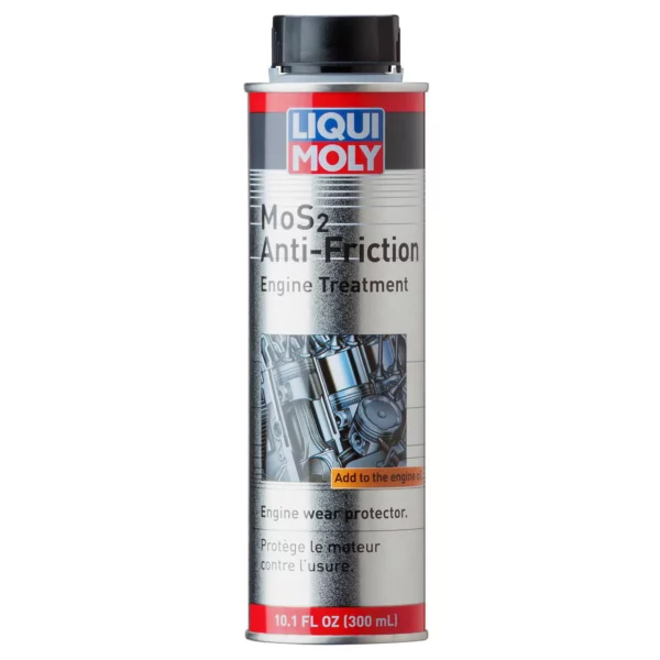 Liqui Moly Mos2 Anti-Friction Engine Treatment – Reduces Wear And Extends Engine Life, 300ml