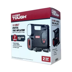 Hyper Tough 12V Digital Tire Inflator