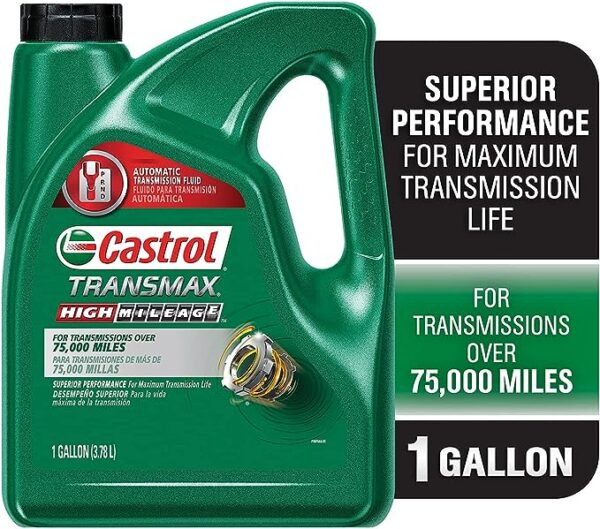 Castrol Transmax High Mileage Transmission Fluid – 4 Quarts