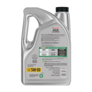 5W-30 Castrol GTX Full Synthetic Motor Oil 5L