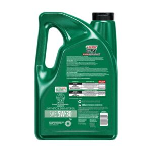 5w-30 Castrol GTX High Mileage Synthetic Blend Motor Oil 5L