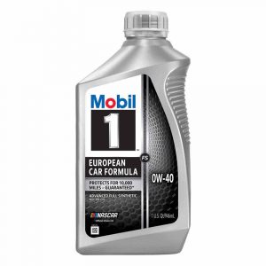 0W-40 Mobil 1 European Car Formula Motor Oil 1L