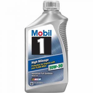 10W-30 High 1L Mobil 1 High Mileage 75,000 miles