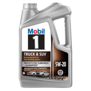 5W-20 Mobil 1 Truck & SUV Advanced Synthetic Motor Oil