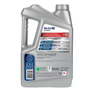 5W-30 Mobil 1 High Mileage Motor Oil 5L