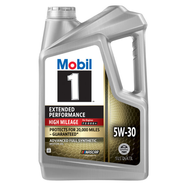 5W-30 Mobil 1 Extended Performance High Mileage Motor Oil 5L