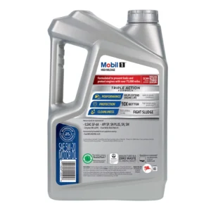 5W-20 Mobil 1 High Mileage Motor Oil 5L