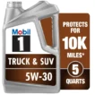 5W-30 Mobil 1 Truck & SUV Advanced Synthetic Motor Oil