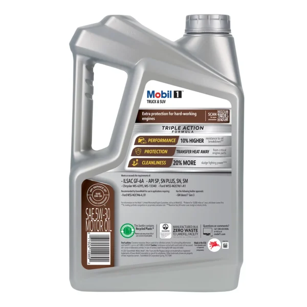 5W-30 Mobil 1 Truck & SUV Advanced Synthetic Motor Oil