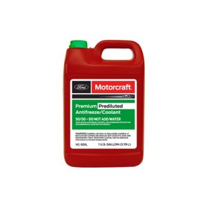 Motorcraft Premium Green Prediluted Antifreeze 50/50 Coolant 4 litres