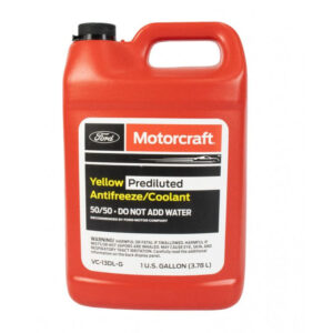 Motorcraft Yellow Prediluted Antifreeze 50/50 Coolant 4 litres