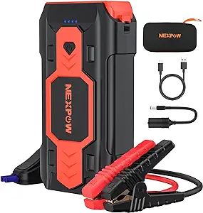 NEXPOW Battery Jump Starter 2500A Car Jump Starter