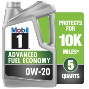 0W-20 Mobil 1 Advanced Fuel Economy Motor Oil 5L