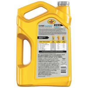 5W-20 Pennzoil Platinum Full Synthetic Motor Oil