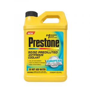 Prestone European Prediluted Antifreeze 50/50 Coolant 2 litres