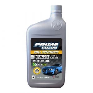 0W-20 Prime Guard Full Synthetic Motor Oil 1L