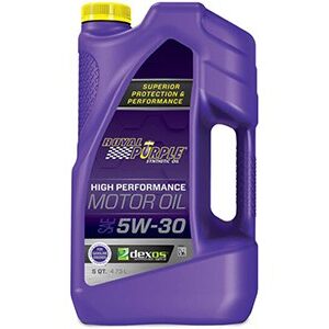 5W-30 Royal Purple Advanced Full Synthetic Motor Oil 5L