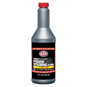 STP High Mileage Power Steering Fluid + Stop Leak