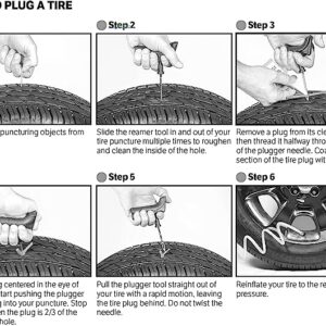 Slime Deluxe Tire Repair Plug Kit