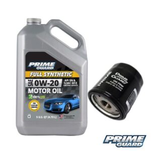 Prime Guard Oil Change Kit For: Toyota Camry 2.4L (2007-2017), Corolla 1.8L & 2.4L (2009-2012), Toyota Corolla 1.8L (2016-2021), Matrix 1.8L & 2.4L (2009-2013), Toyota Highlander 2.4L (2007)