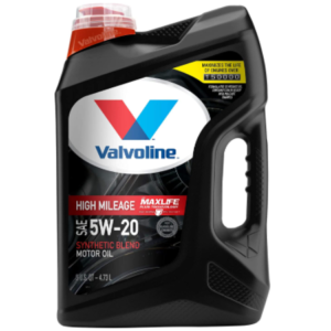 5W-20 Valvoline 150K High Mileage Motor Oil 5L