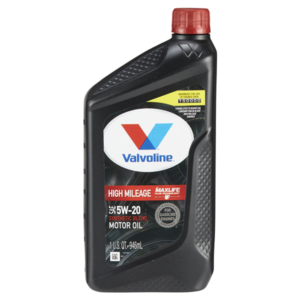 5W-20 Valvoline 150K High Mileage Moto Oil 1L